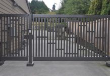 Материал: распашные ворота с калиткой распашные ворота с калиткой