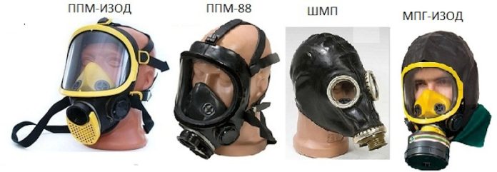Промышленные противогазы